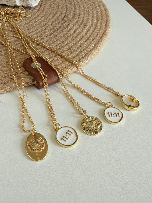 Collares Baño de oro 18k