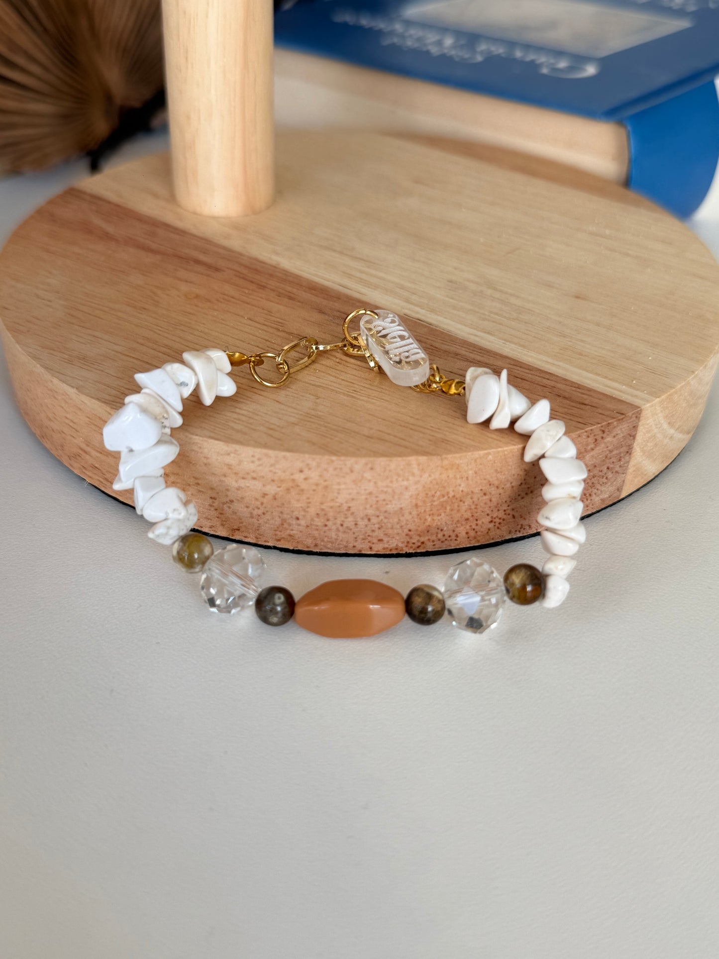 Pulsera Túnez blanco