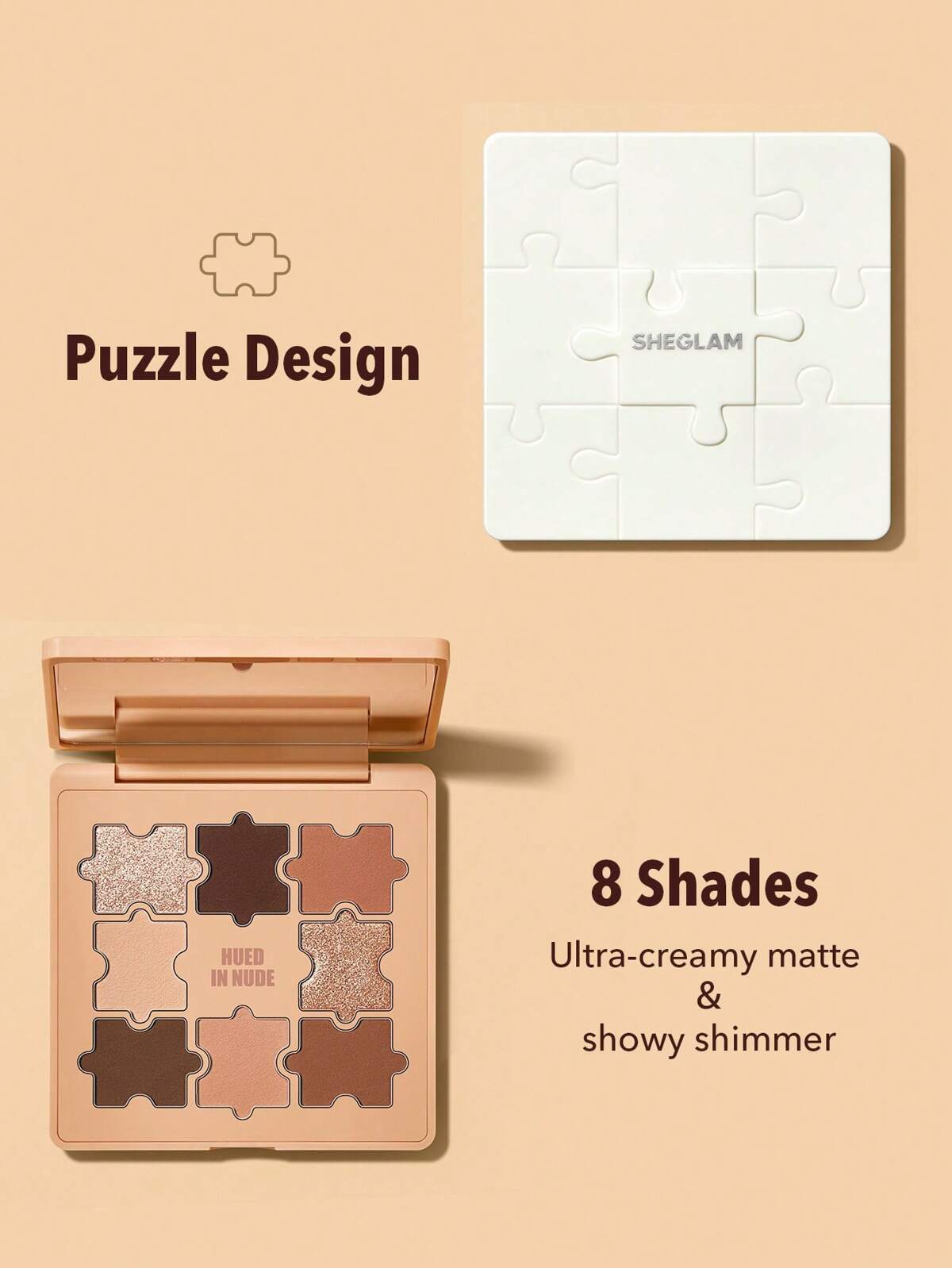 Paleta SHEGLAM - hued in nude