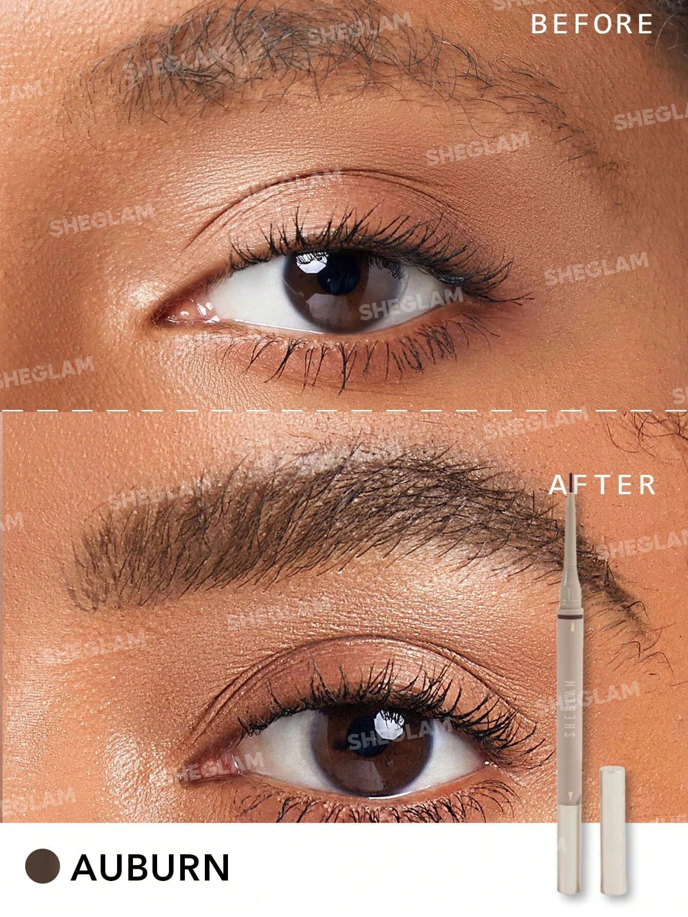 Lápiz para cejas 2 en 1 - SHEGLAM