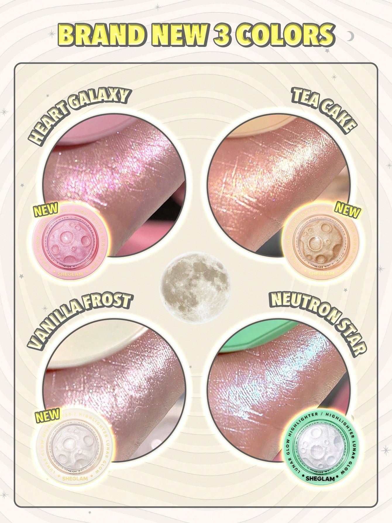 Iluminador compacto- Sheglam Lunar highlighter