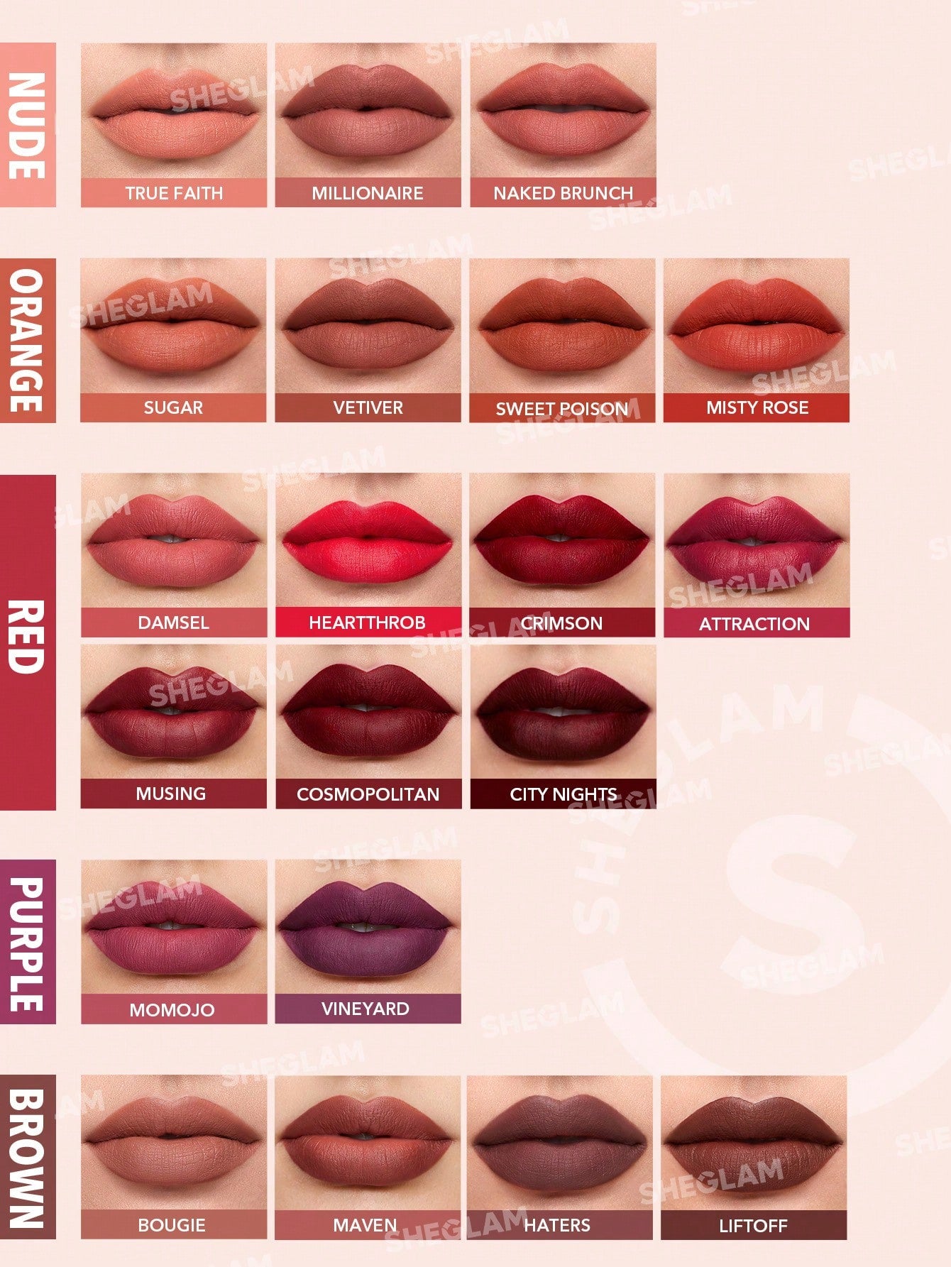 Labial líquido - SHEGLAM