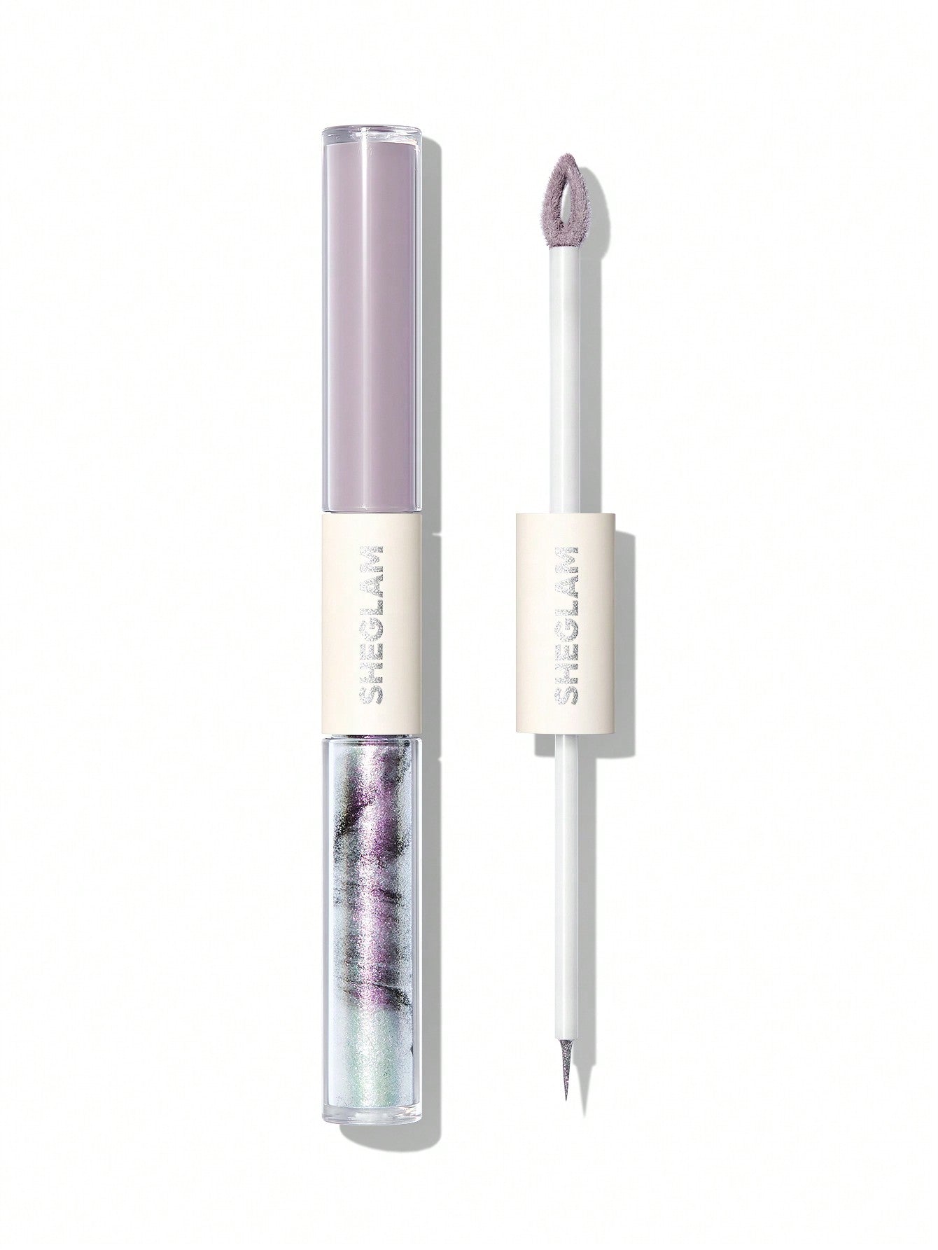 Sombra de ojos líquida de doble punta Silk & Sparkle - SHEGLAM