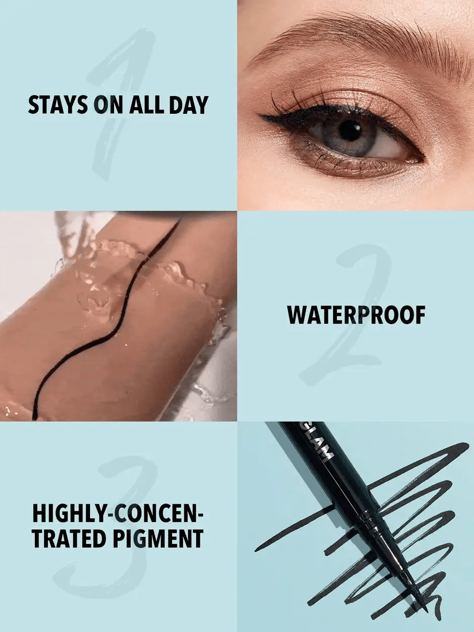 Delineador líquido waterproof