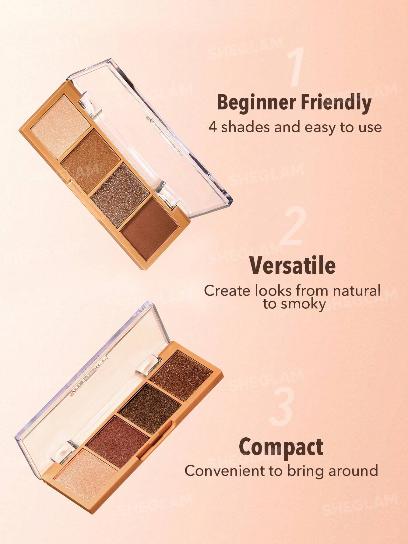 Paleta 4 tonos SERENDIPITY - SHEGLAM