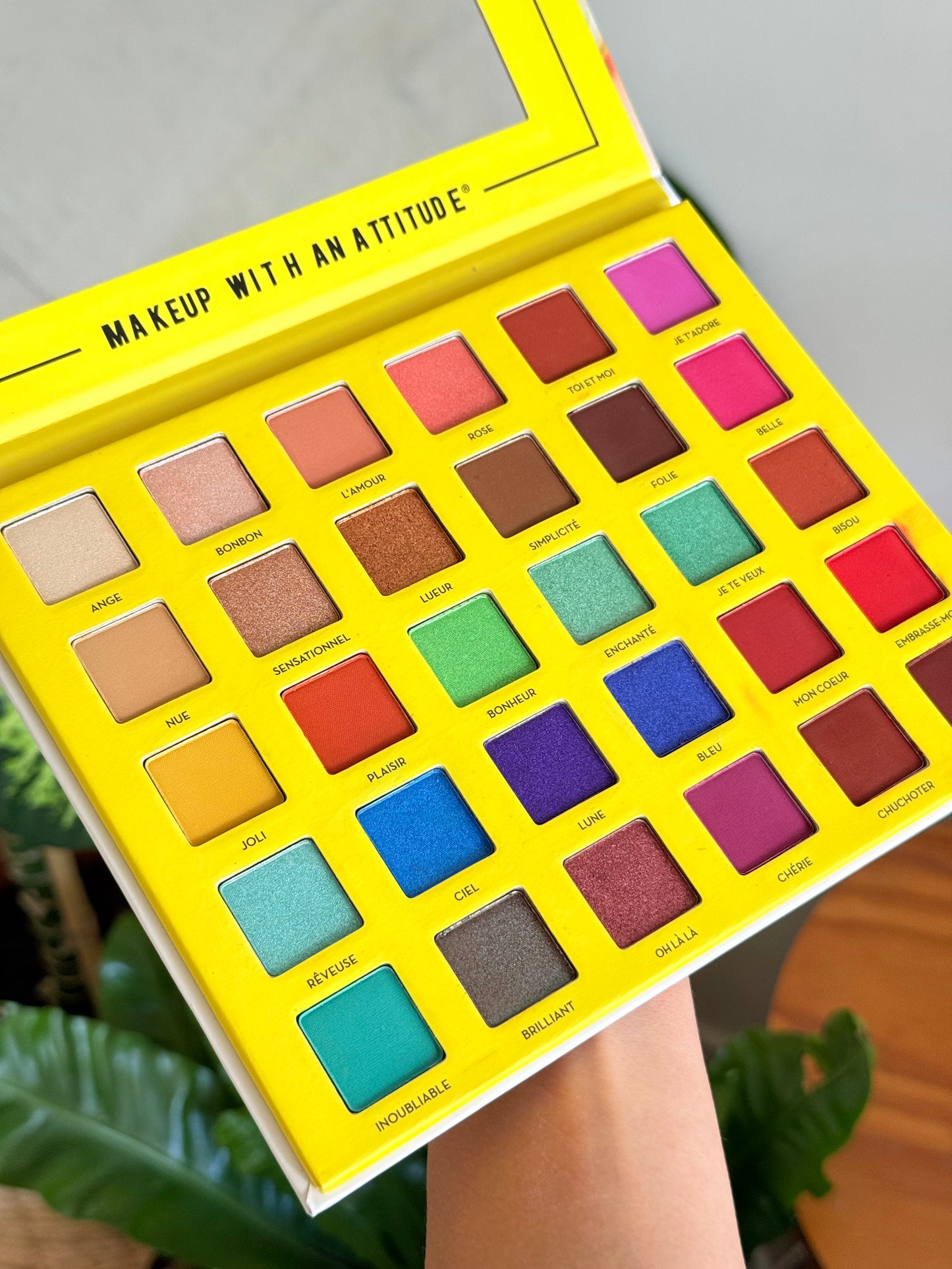 Paleta de sombras Rude c' est fantastique