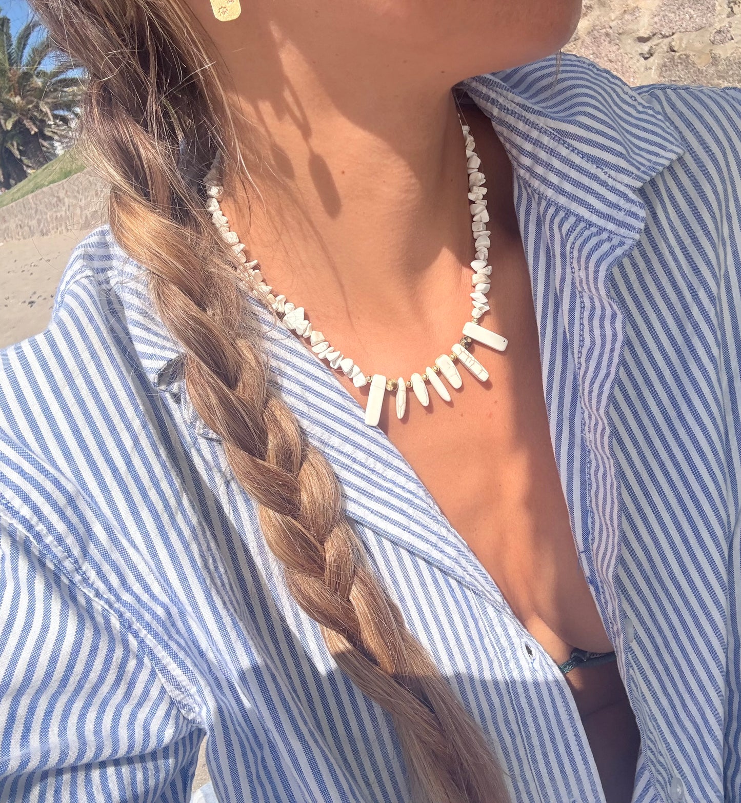 Edición collar Bonaire blanco