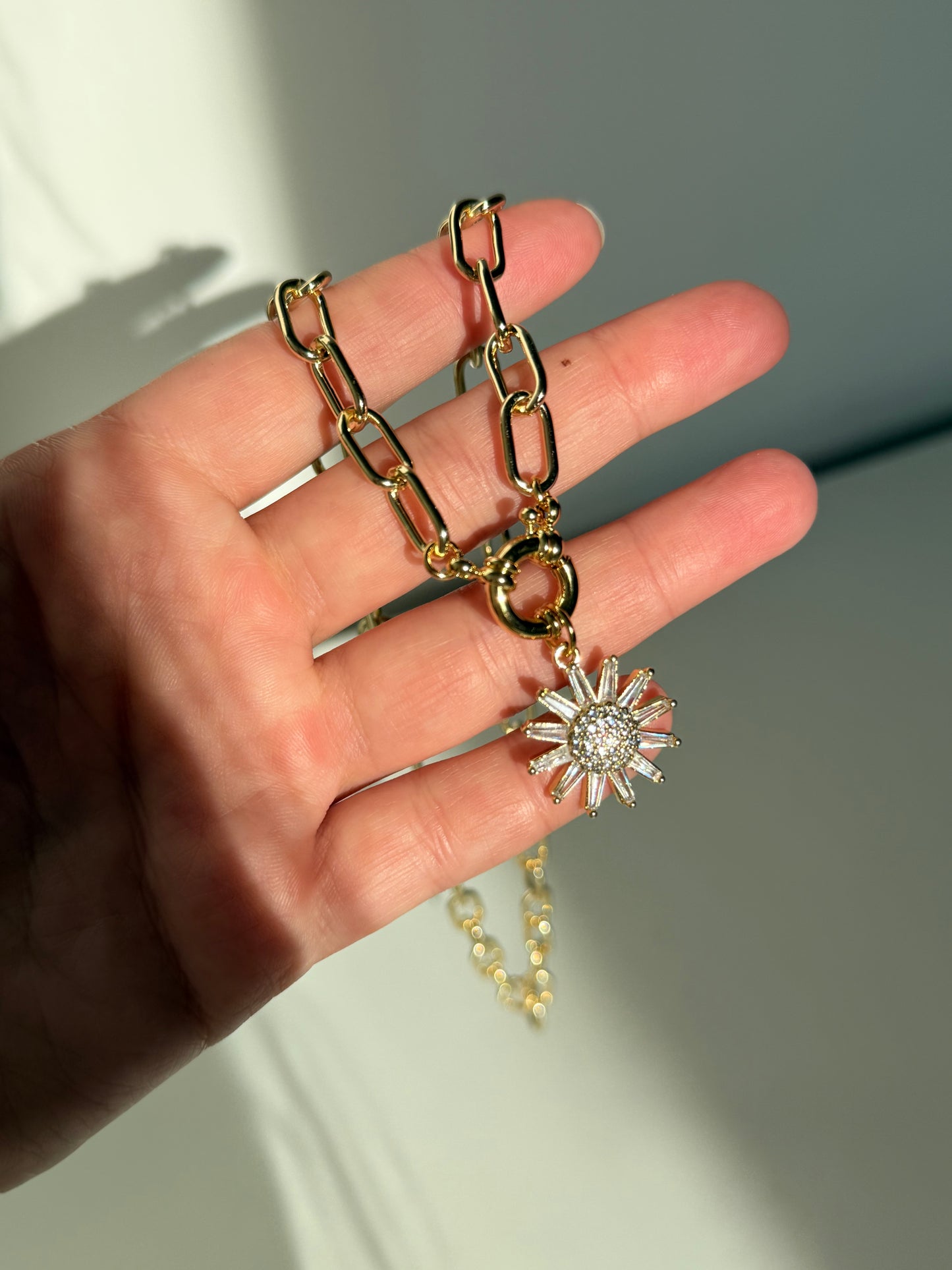 Collares Marinero Baño de oro 18k