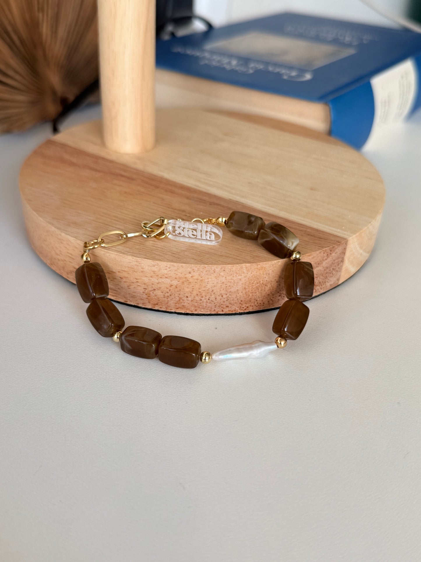 Pulseras Noha marrón
