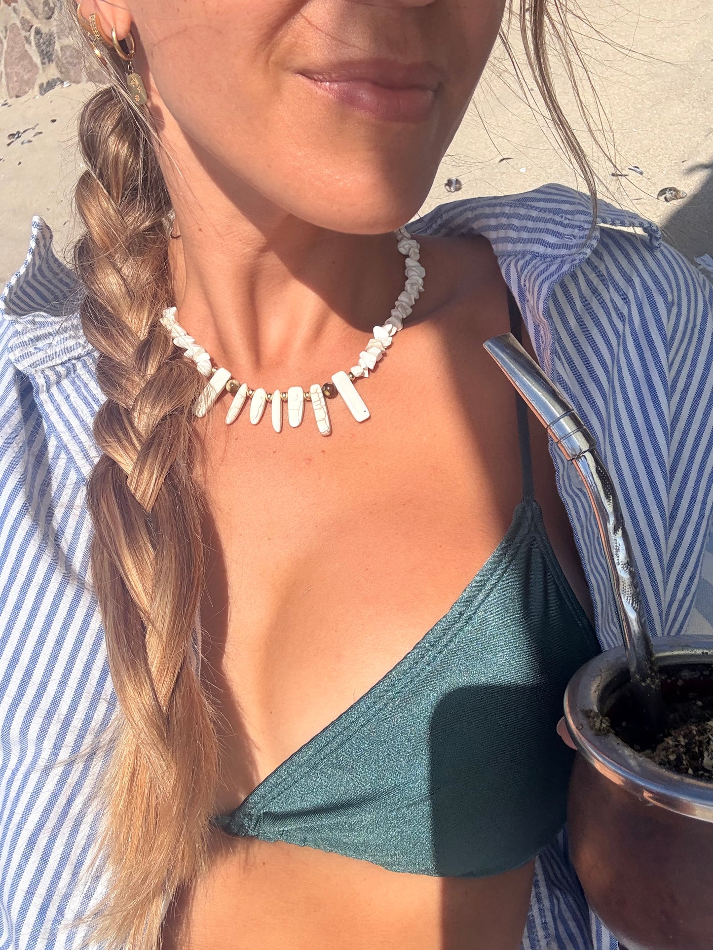 Edición collar Bonaire blanco