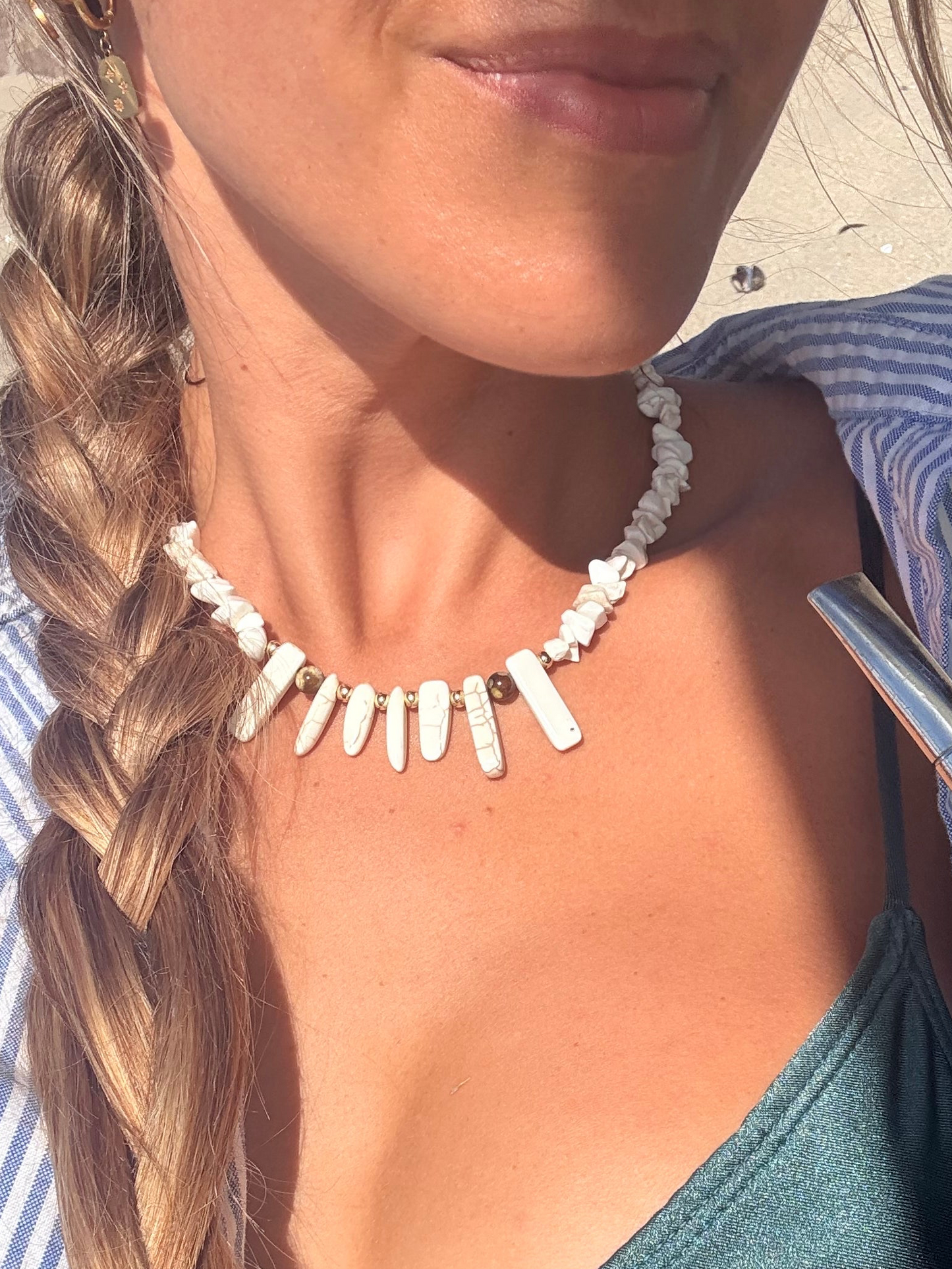 Edición collar Bonaire blanco