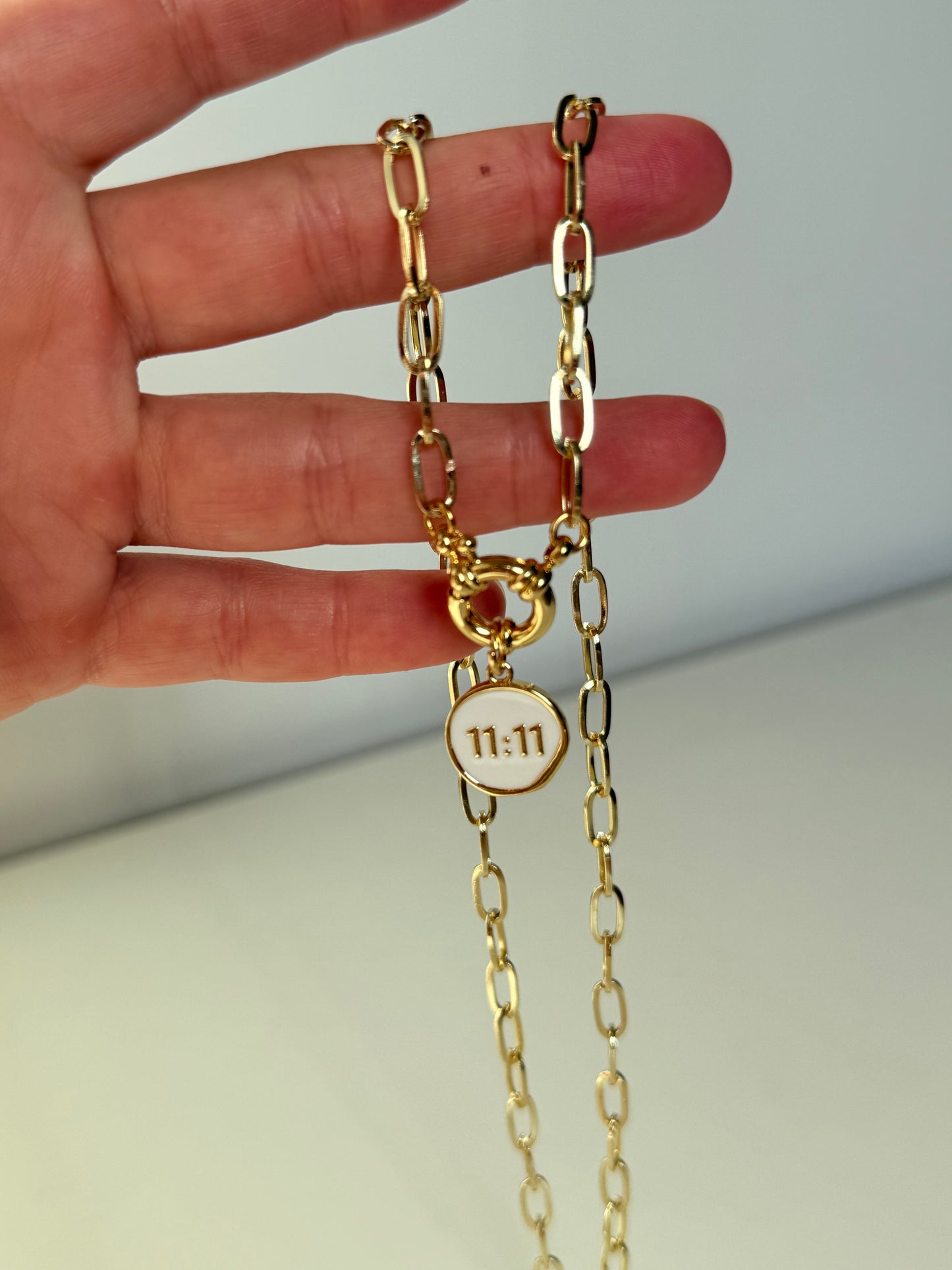 Collares Marinero Baño de oro 18k