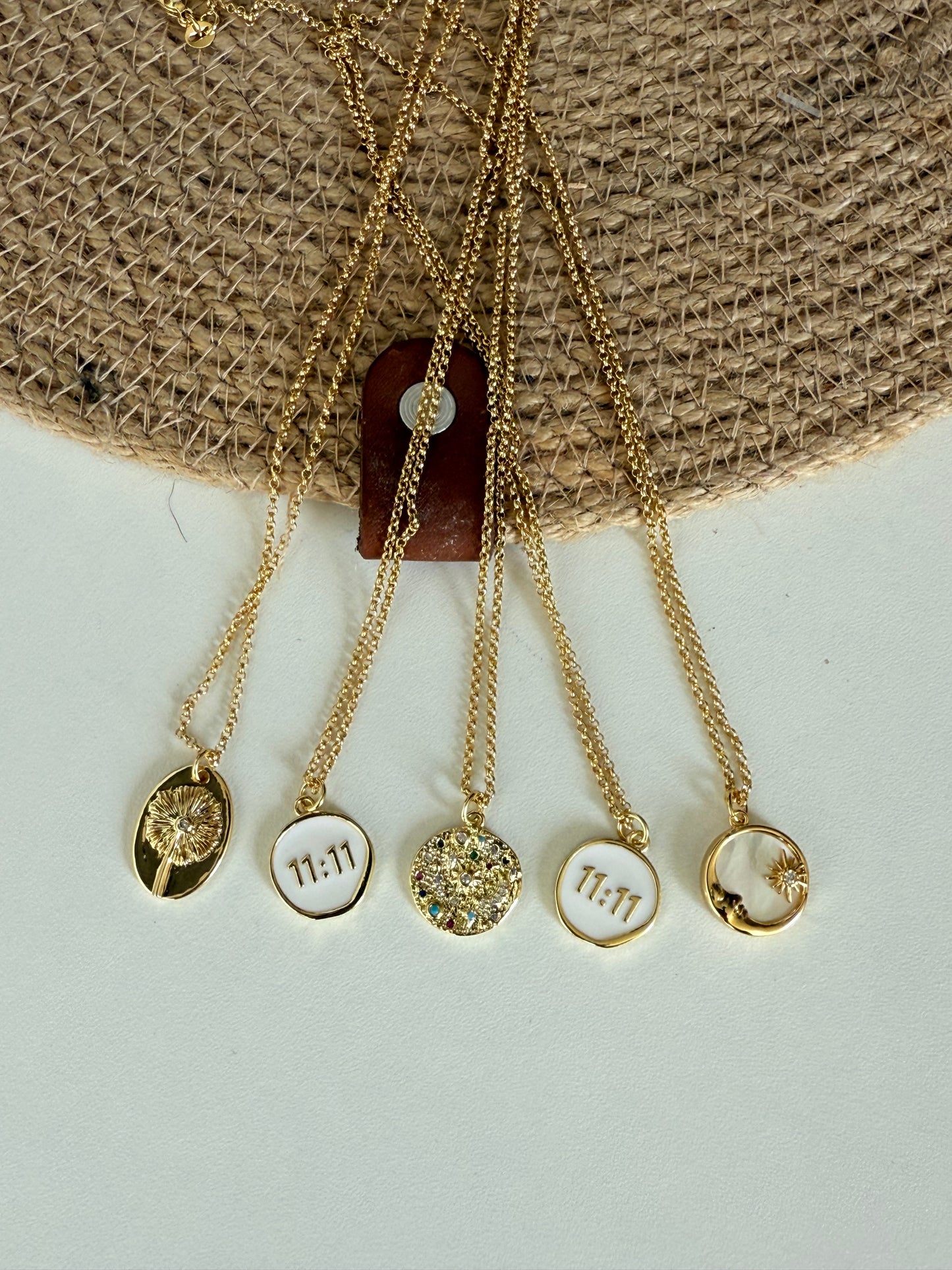 Collares Baño de oro 18k