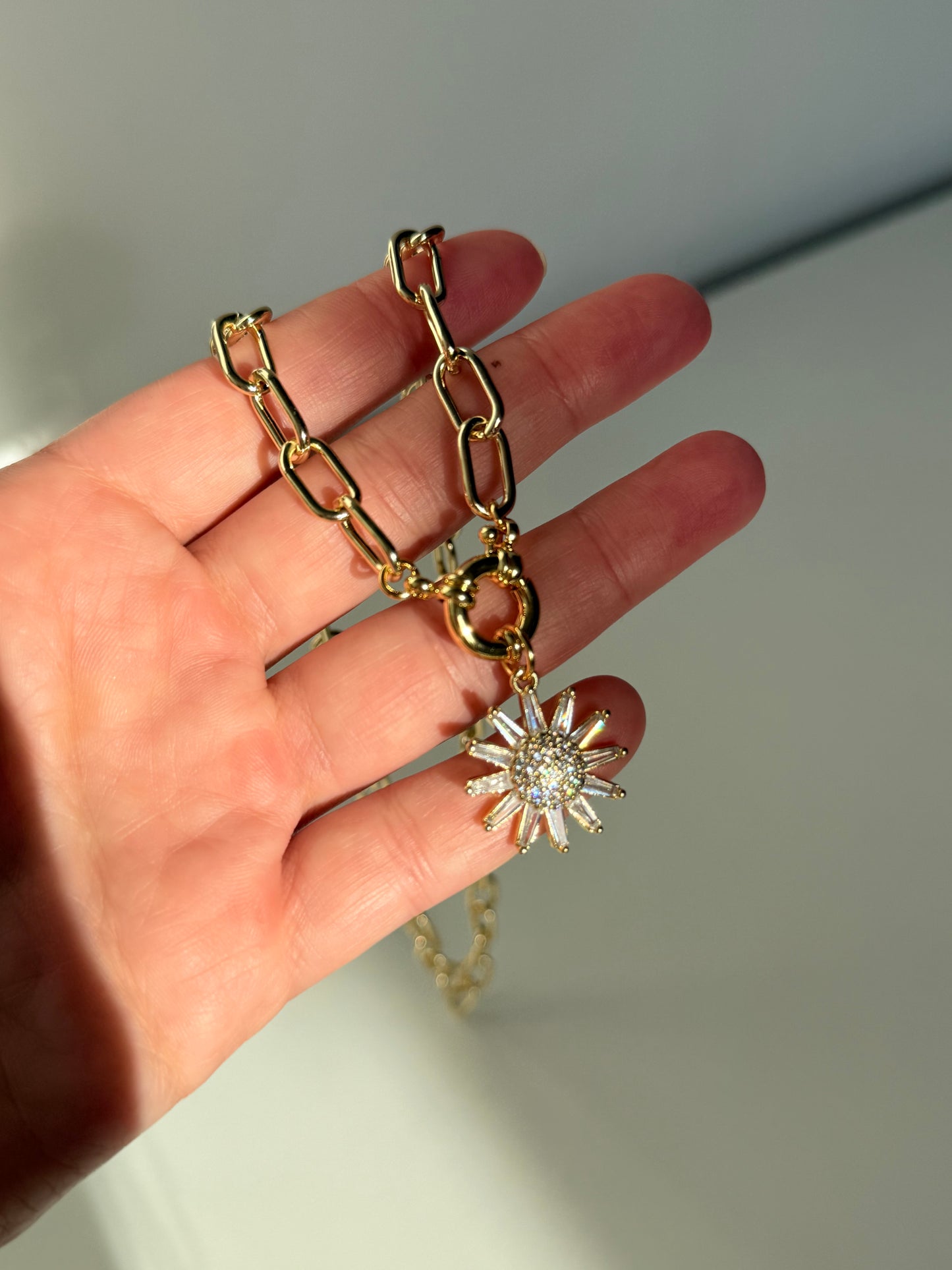 Collares Marinero Baño de oro 18k