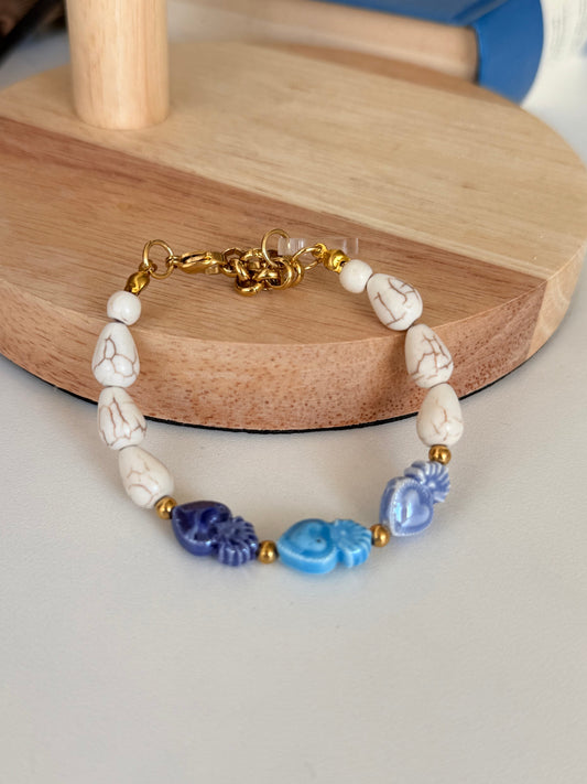 Pulsera Corazones 💜