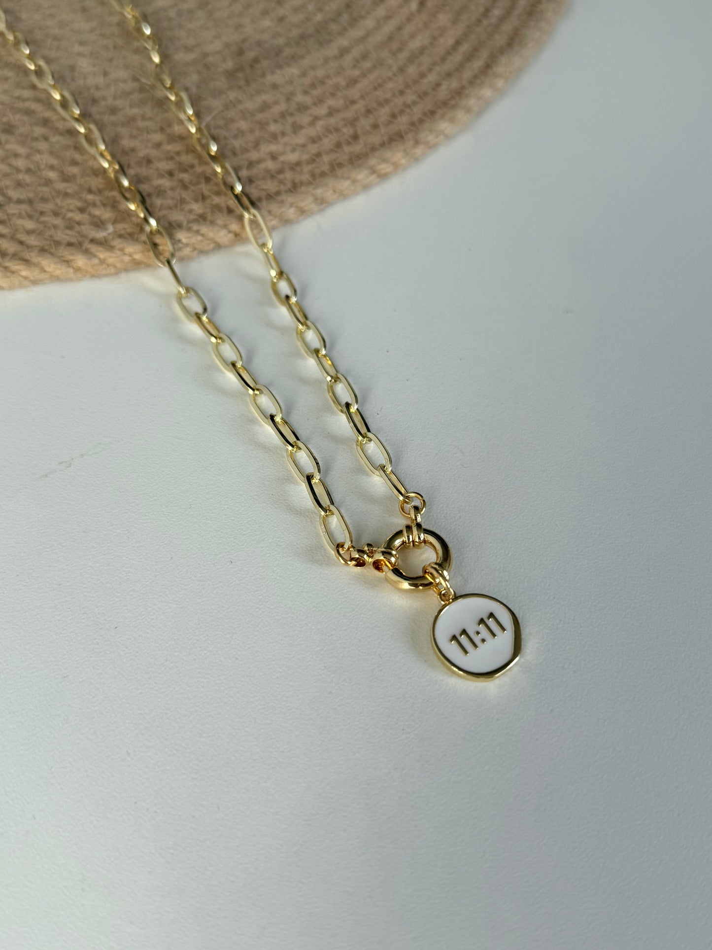 Collares Marinero Baño de oro 18k