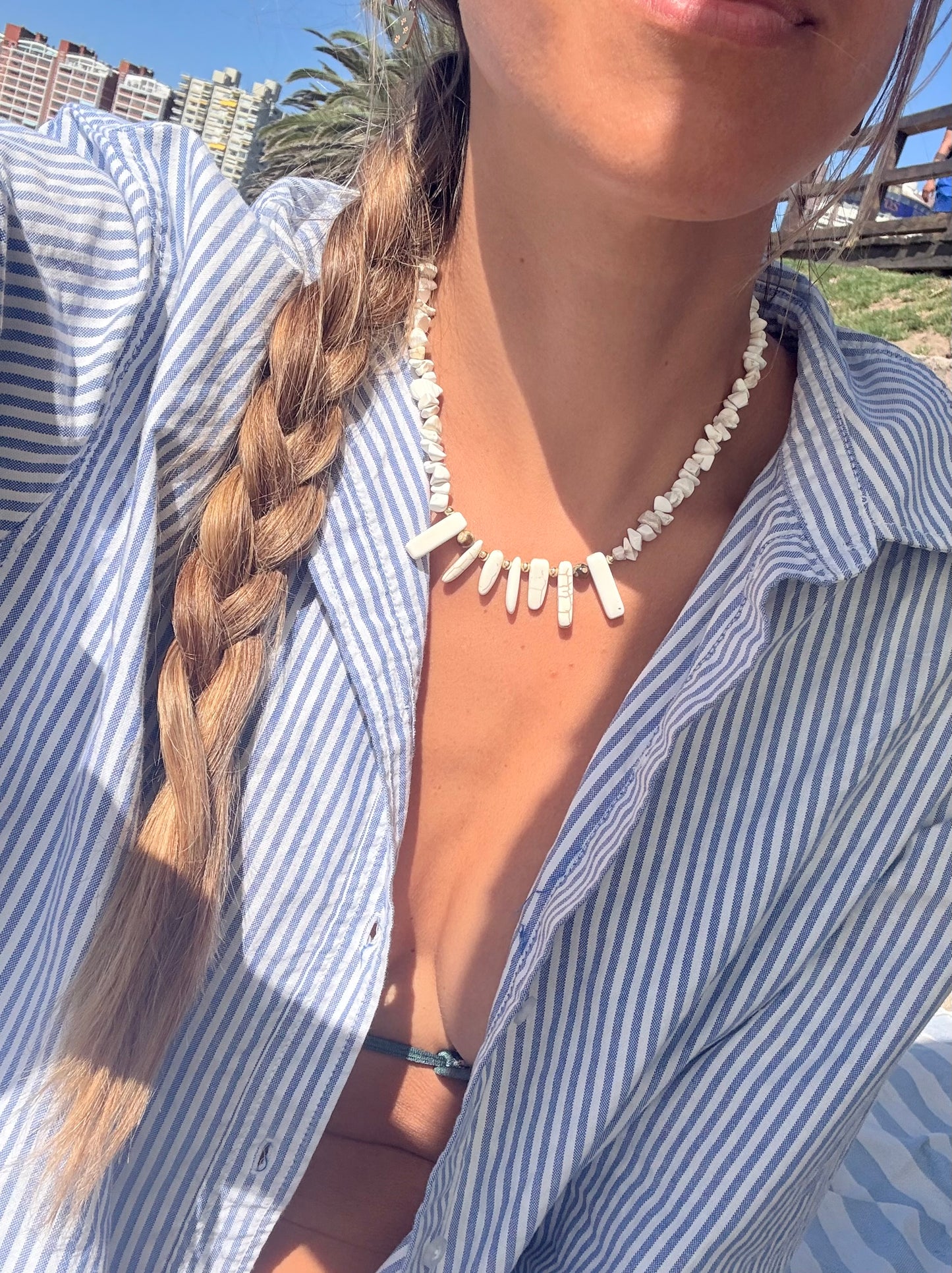 Edición collar Bonaire blanco