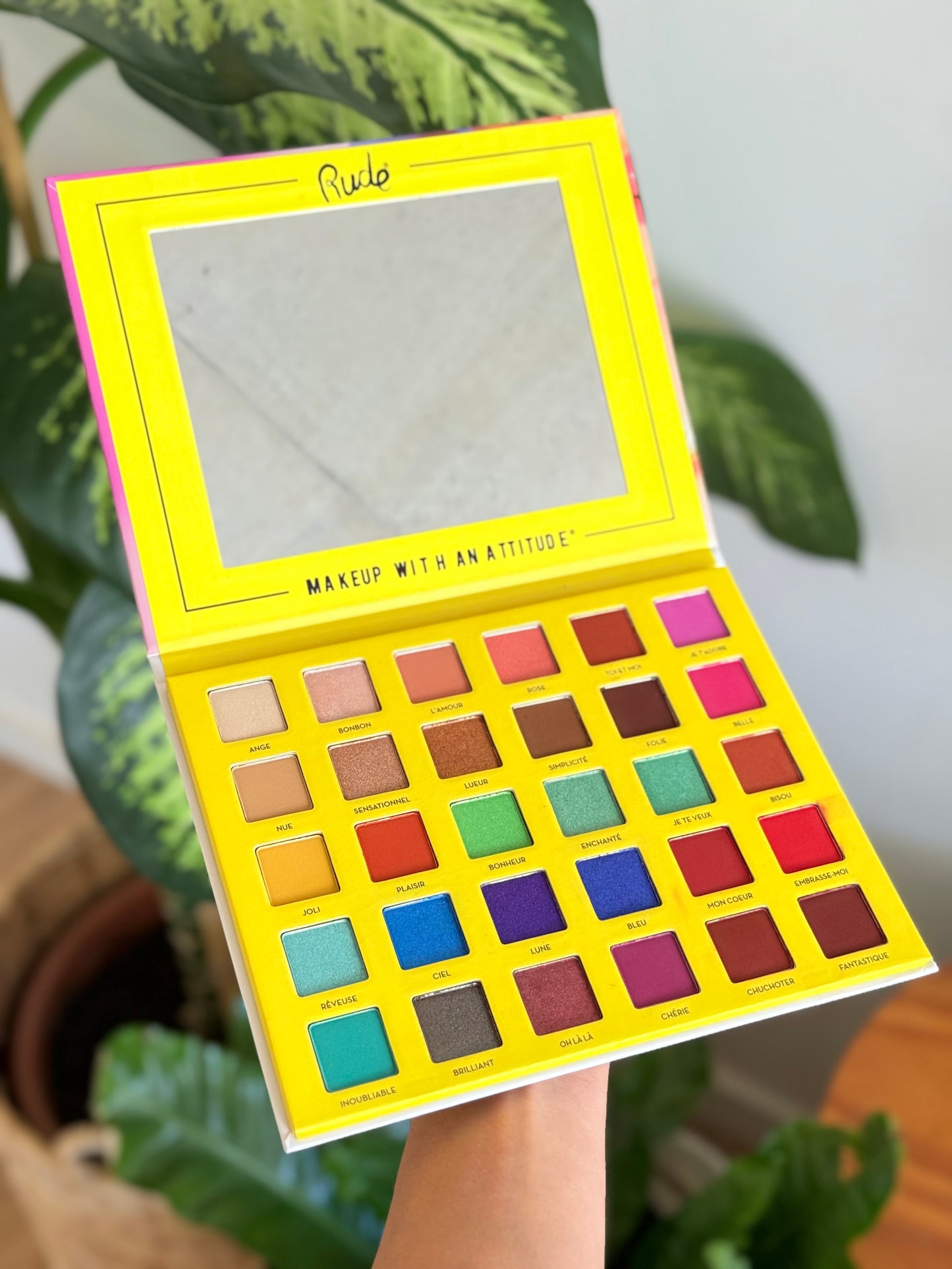 Paleta de sombras Rude c' est fantastique
