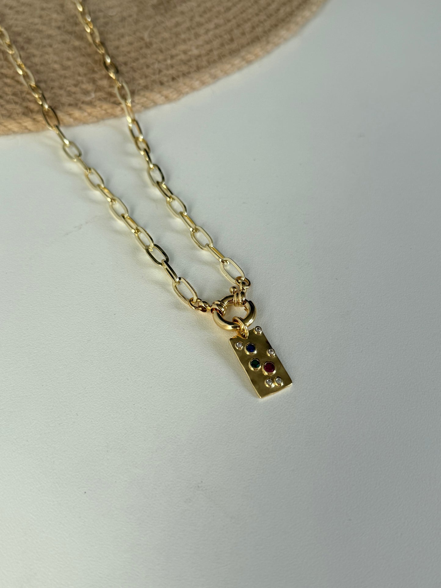 Collares Marinero Baño de oro 18k