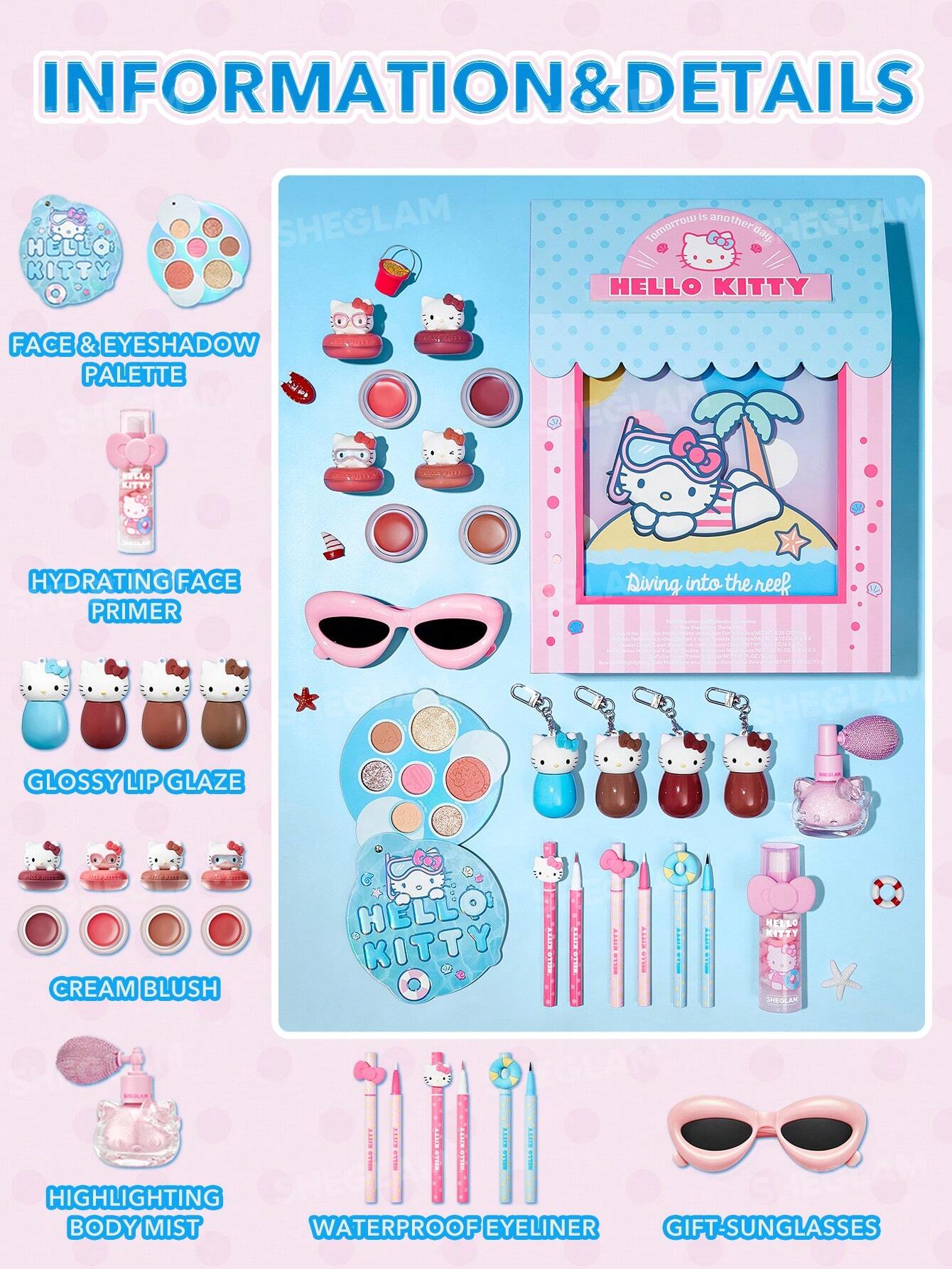 Coleccion Hello kitty - SHEGLAM