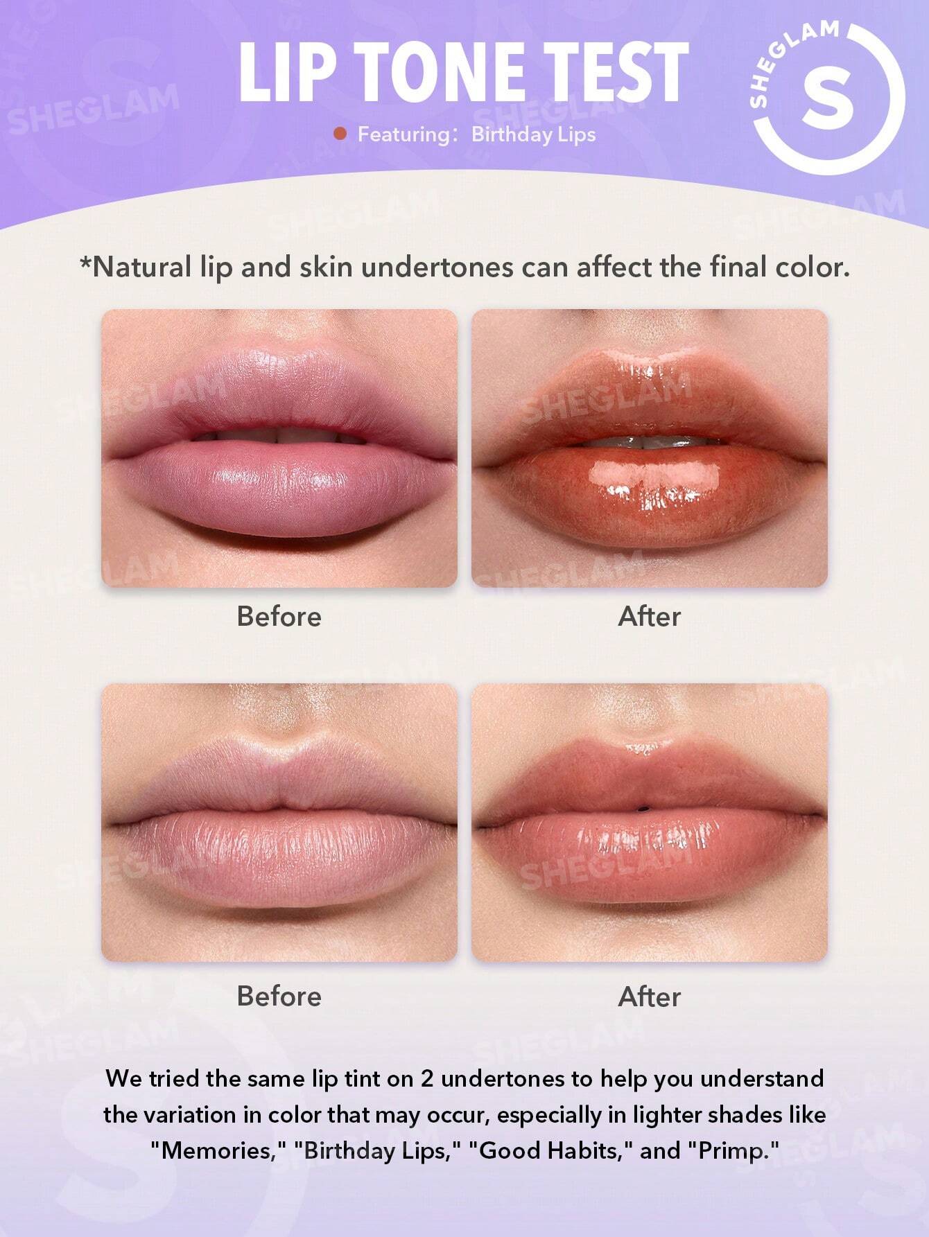 Lip tint SHEGLAM