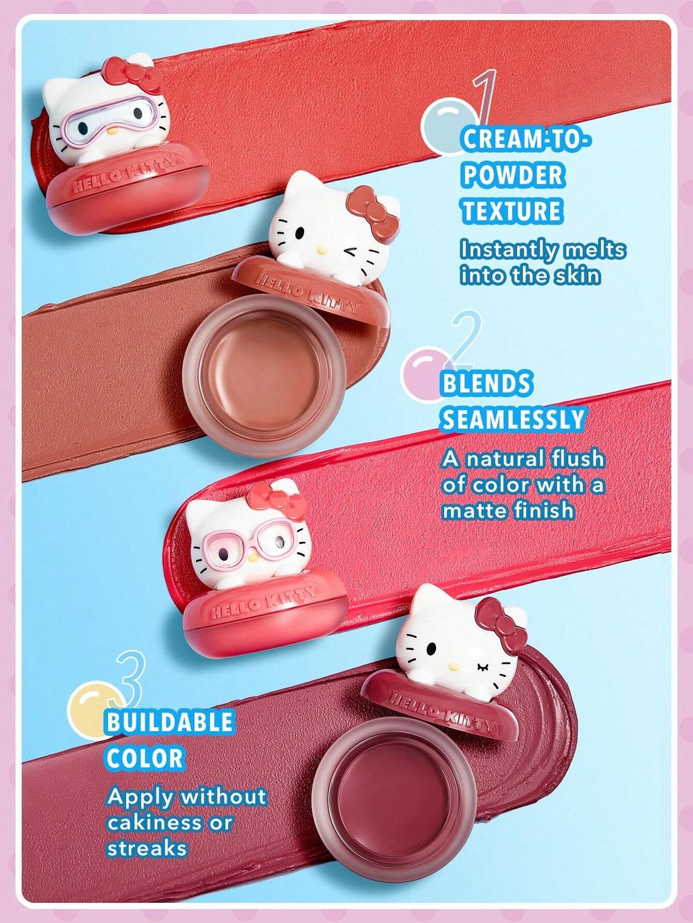 Coleccion Hello kitty - SHEGLAM
