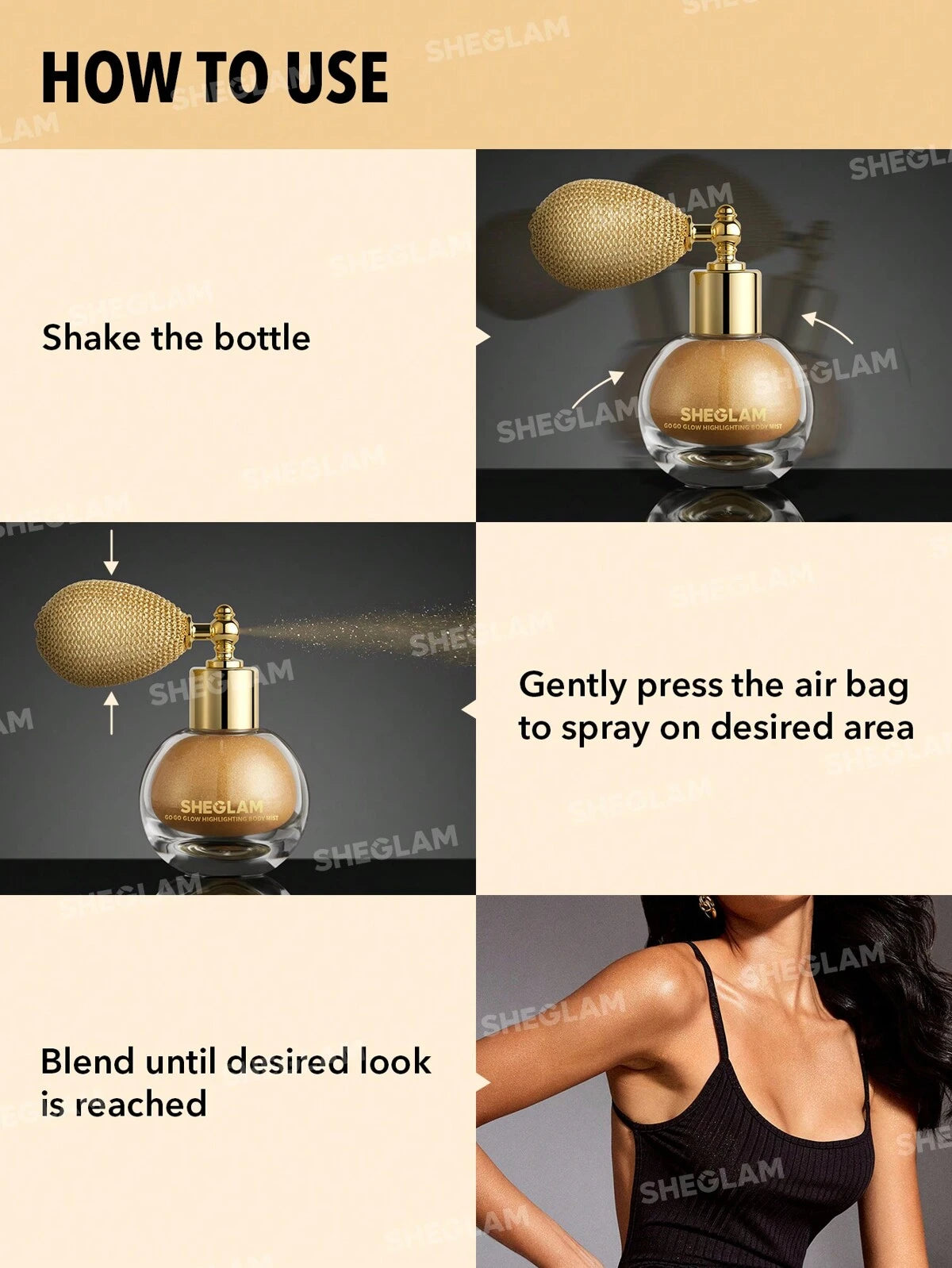 Bruma Iluminadora Corporal- Sheglam go go glow