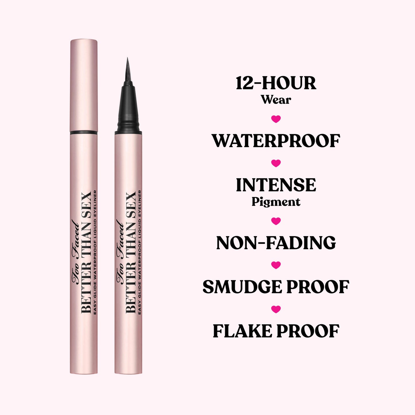 Delineador liquido en fibra waterproff - Too faced Better than sex