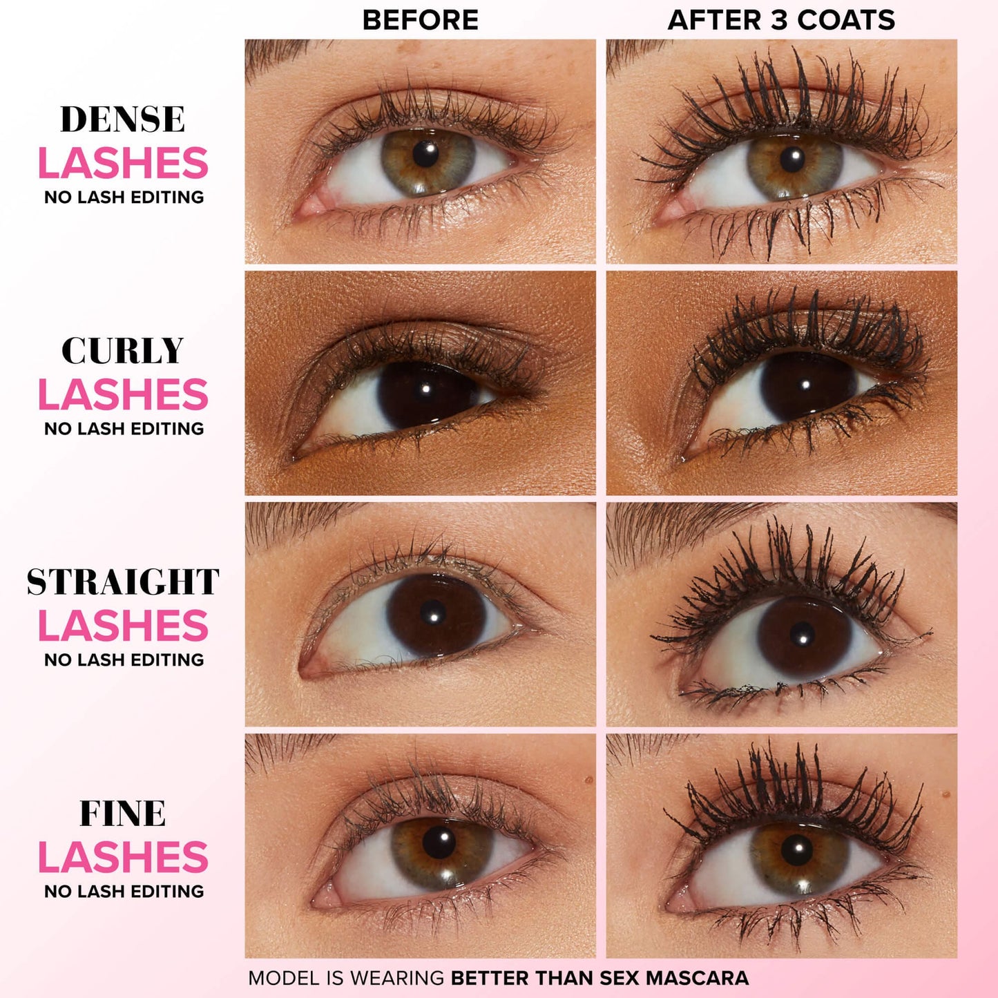 Máscara de pestañas - TOO  FACED voluminizing Máscara