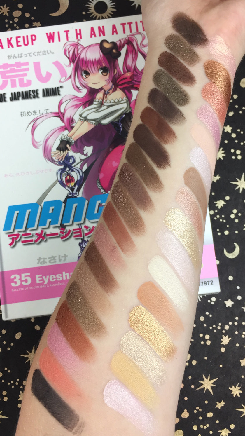 Paleta de Sombras Rude Manga Anime