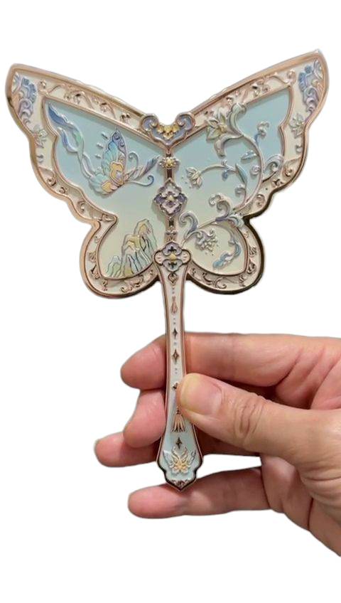 Espejo de mano FLOWERS KNOWS Mariposas -hand mirror butterfly cloud collar collections